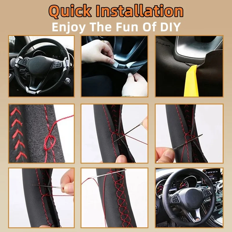 Car Steering Wheel Cover For J - Car Steering Wheel Cover Anti Slip Breathable review and price