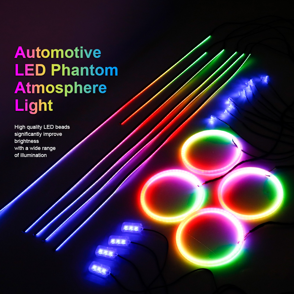 6/10/14/18/22 in 1 Car Ambient - Led Ambient Interior Car Lights App Control review and price
