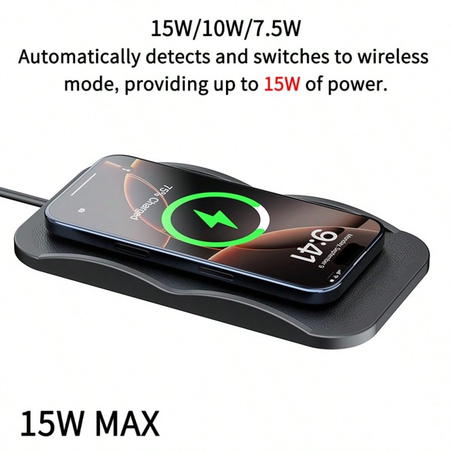 Tafdiur 1-Piece Silicone Squar - Wireless Car Charger Mount Fast Charging review and price