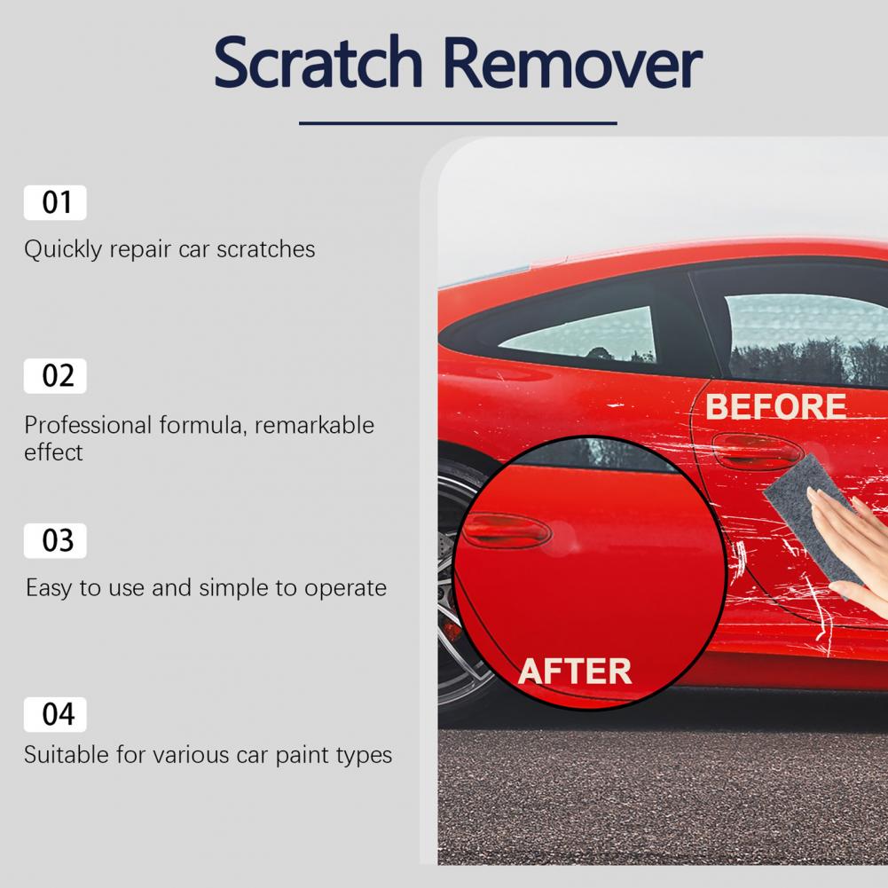 Nano Sparking Cloth Car Scratc - Car Scratch Repair Polishing Wax Paste review and price