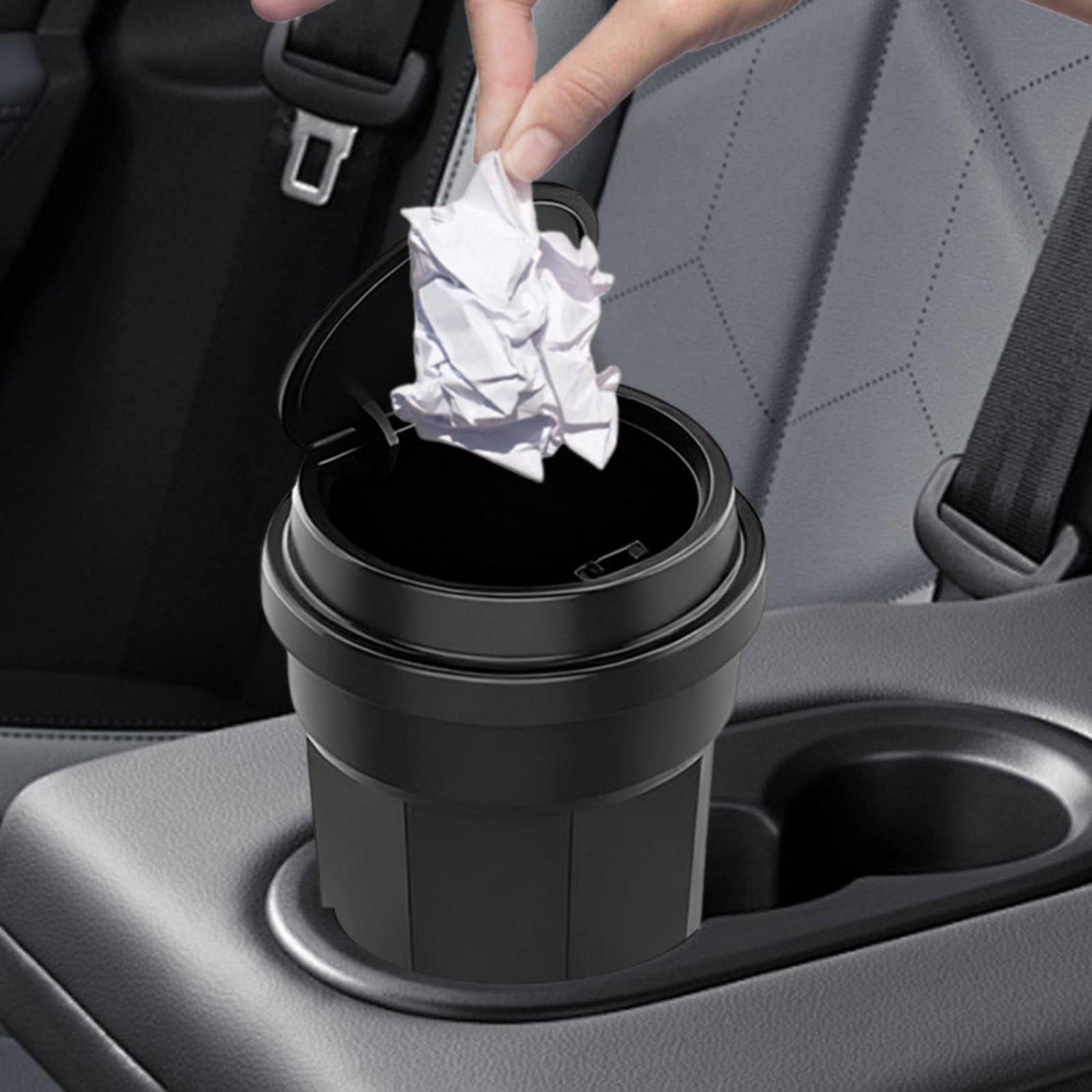 Car Trash Can with Lid Small A - Waterproof Car Trash Can With Lid review and price