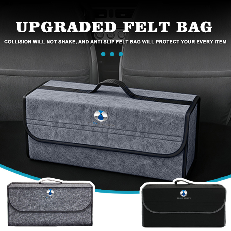 For Denza Foldable Felt Car Tr - Car Trunk Organizer Foldable Storage Box review and price