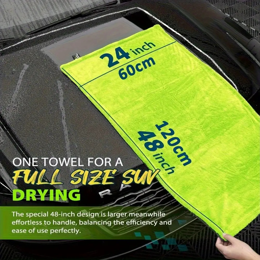 1400GSM Heavy Duty SUV Truck D - Microfiber Car Drying Towel Super Absorbent review and price